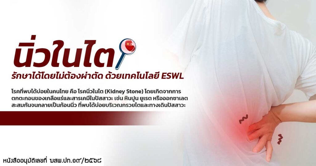 1.loop - ETERNITY CLINIC นพ.สืบพงษ์ เอ่งฉ้วน นิ้วในไต