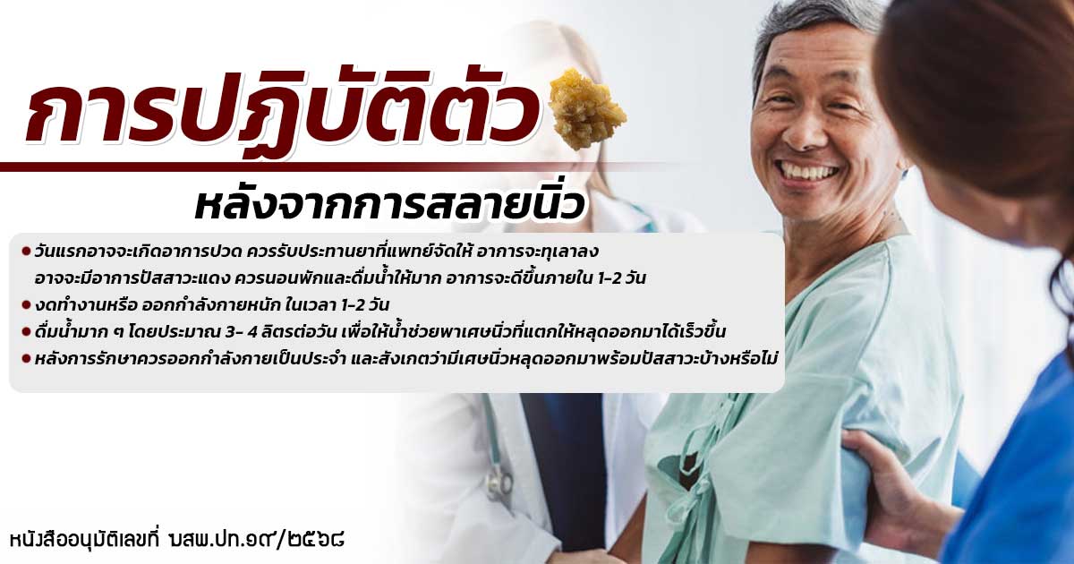 5.technology - ETERNITY CLINIC นพ.สืบพงษ์ เอ่งฉ้วน การปฎิบัติตัวหลังจากการสลายนิ่วไปแล้ว ESWL