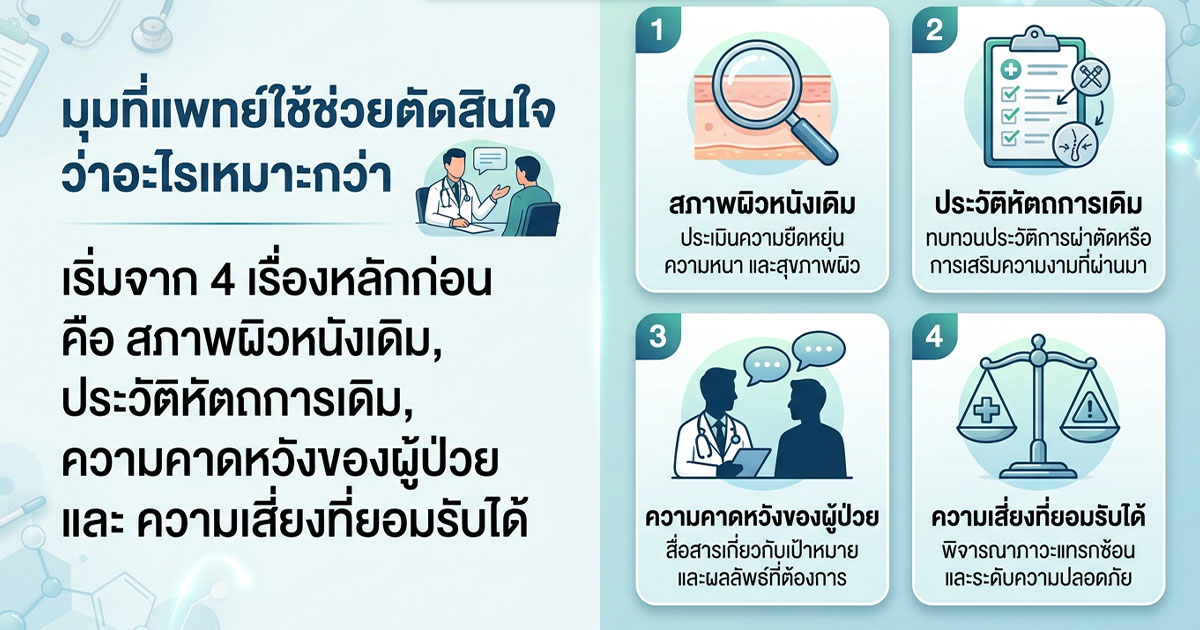 yuj - ETERNITY CLINIC นพ.สืบพงษ์ เอ่งฉ้วน มุมมองการผ่าเบนซ์กับฝังมุก