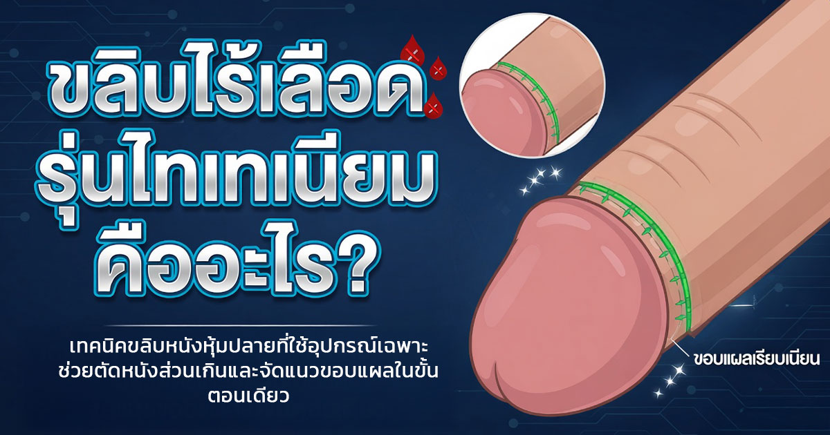 เครื่องขลิบอัตโนมัติไทเทเนียม