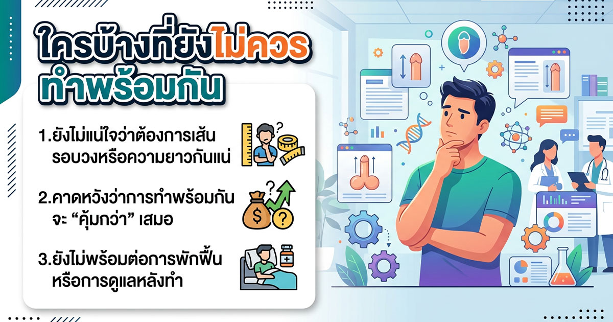 dn - ETERNITY CLINIC นพ.สืบพงษ์ เอ่งฉ้วน รีวิวเพิ่มขนาดน้องชาย