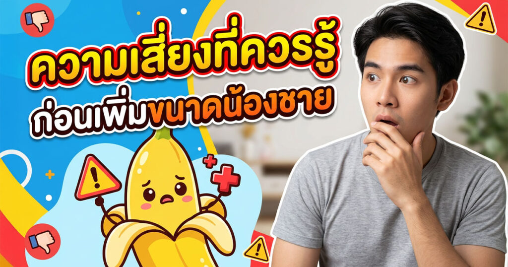 fggh - ETERNITY CLINIC นพ.สืบพงษ์ เอ่งฉ้วน ความเสี่ยงที่ควรรู้ก่อนเพิ่มขนาดน้องชาย
