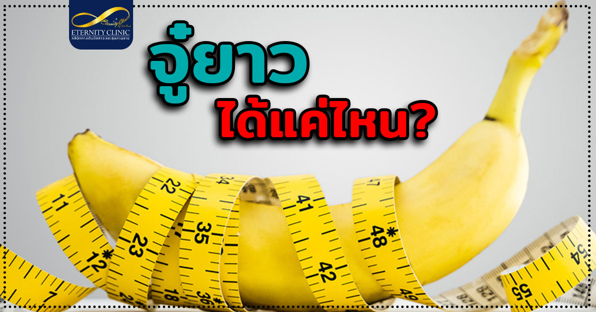 3. How long can a penis be - ETERNITY CLINIC นพ.สืบพงษ์ เอ่งฉ้วน จู๋ยาว สามารถทำให้จู๋ยาวได้แค่ไหน?