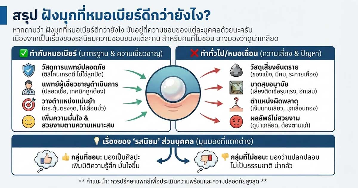 dfxxv - ETERNITY CLINIC นพ.สืบพงษ์ เอ่งฉ้วน ฝังมุกที่หมอเบียร์