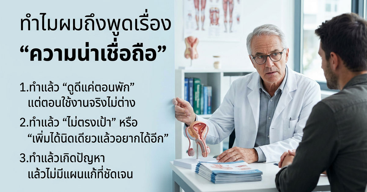 dfc - ETERNITY CLINIC นพ.สืบพงษ์ เอ่งฉ้วน แก้ปัญหาหลั่งไว