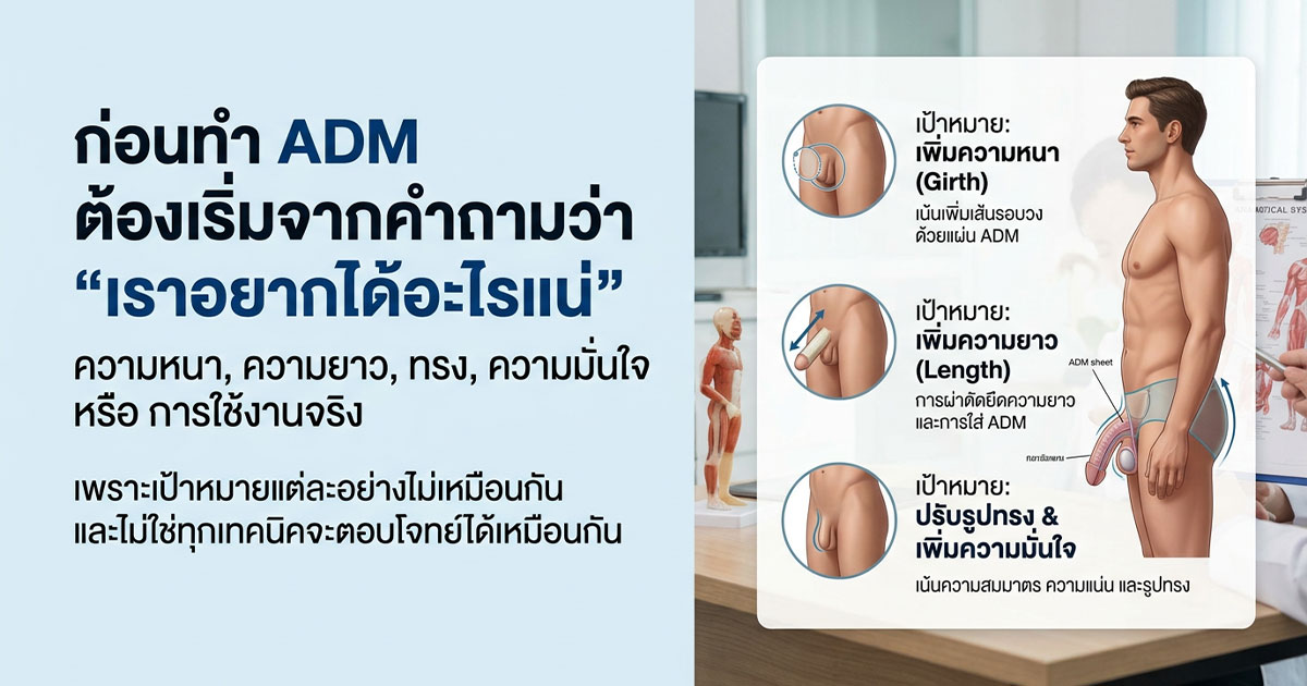 dg - ETERNITY CLINIC นพ.สืบพงษ์ เอ่งฉ้วน เสริมเนื้อเยื่อเทียม ADM ผู้ชาย