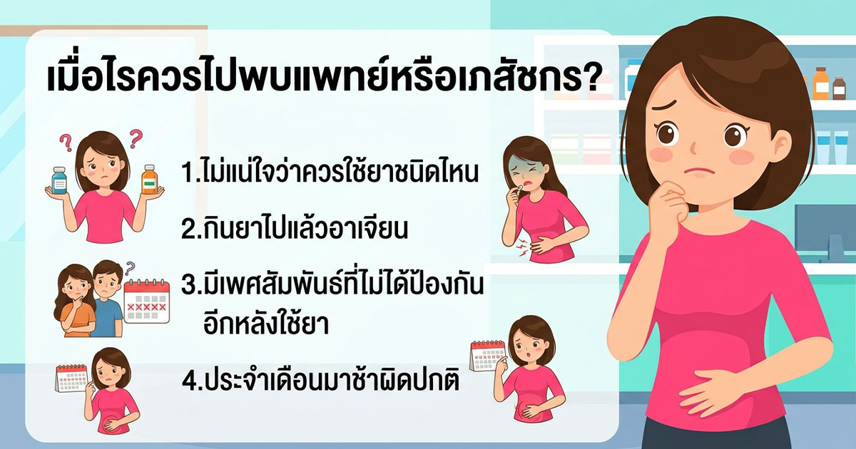 dt - ETERNITY CLINIC นพ.สืบพงษ์ เอ่งฉ้วน ข้อเสียยาคุมฉุกเฉิน