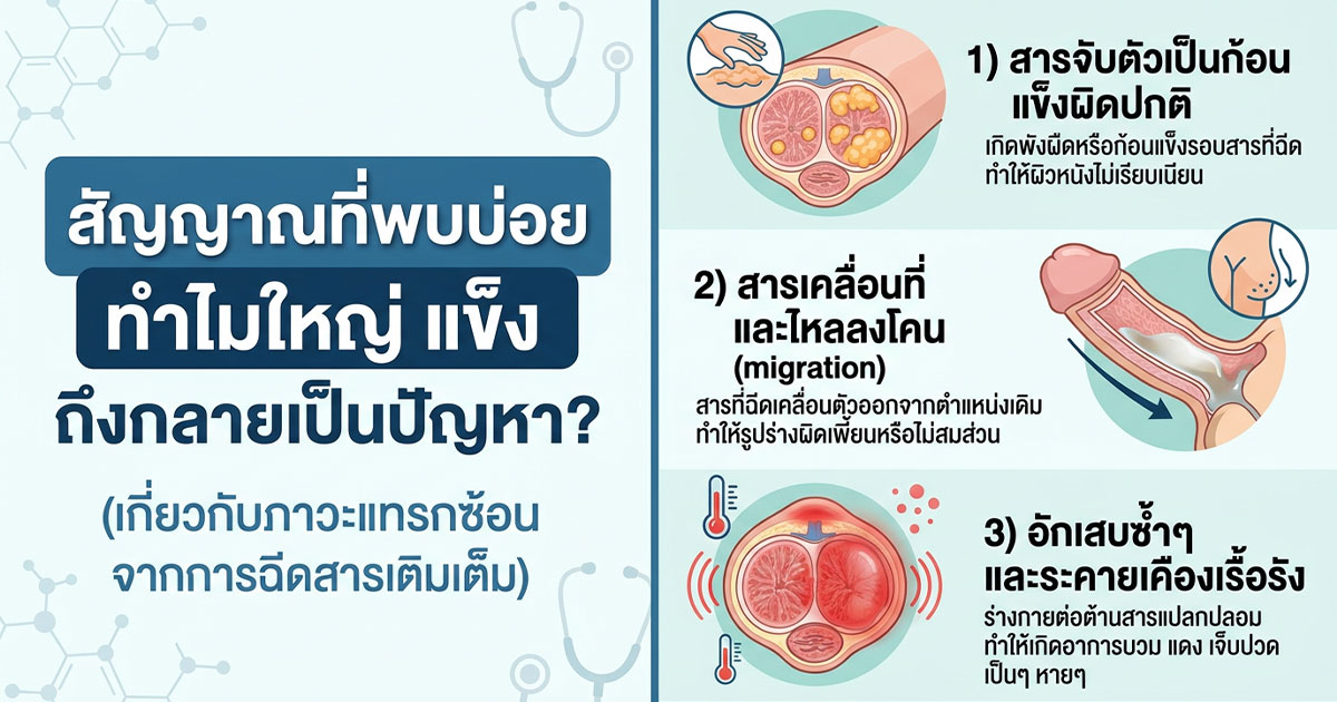 fv - ETERNITY CLINIC นพ.สืบพงษ์ เอ่งฉ้วน แก้ฉีดน้ำมันมะกอกน้องชาย