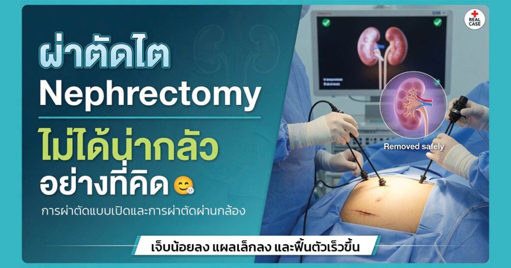 Kidney surgery - ETERNITY CLINIC นพ.สืบพงษ์ เอ่งฉ้วน ผ่าตัดไต
