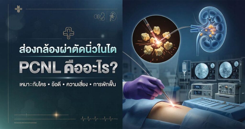pncl is - ETERNITY CLINIC นพ.สืบพงษ์ เอ่งฉ้วน ผ่าตัดนิ่วในไต