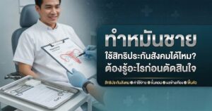 ทำหมันชาย ใช้สิทธิประกันสังคมได้ไหม