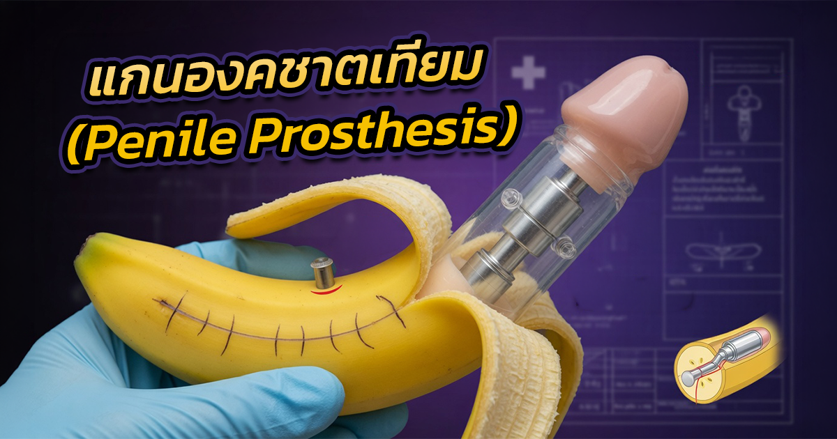 แกนองคชาตเทียม Penile Prosthesis คืออะไร