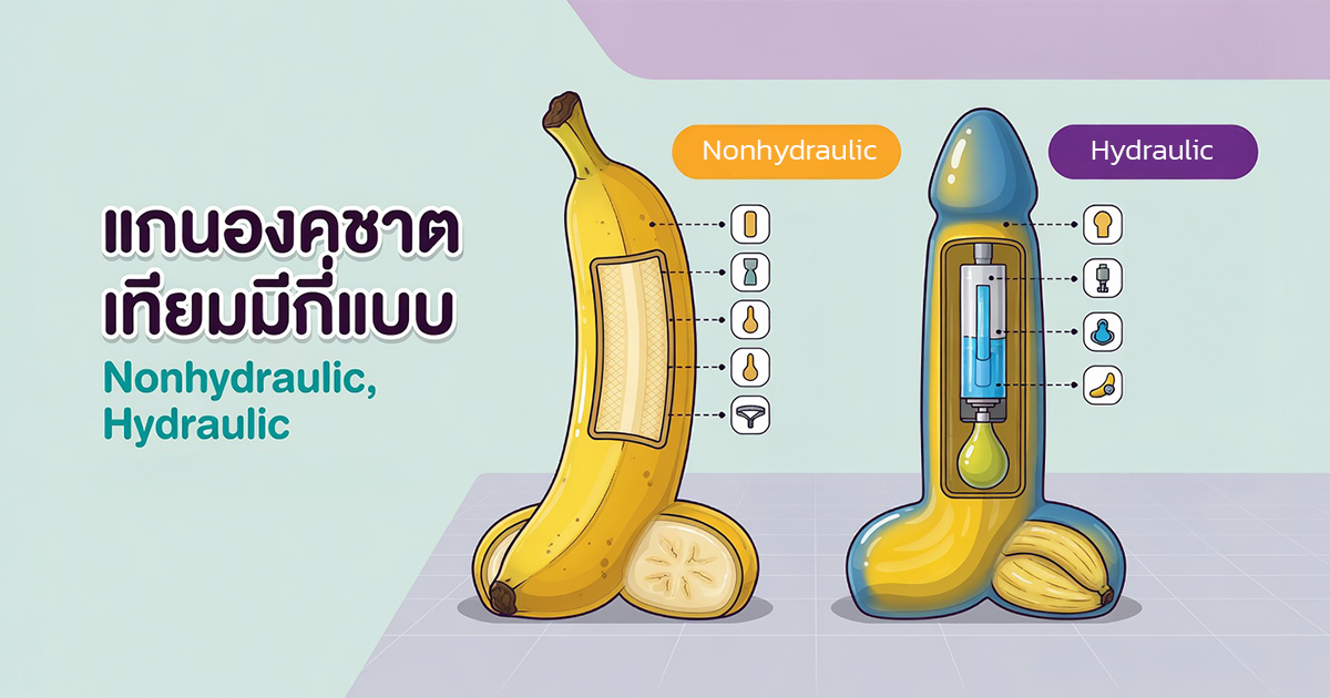 แกนองคชาตเทียมมีกี่แบบ