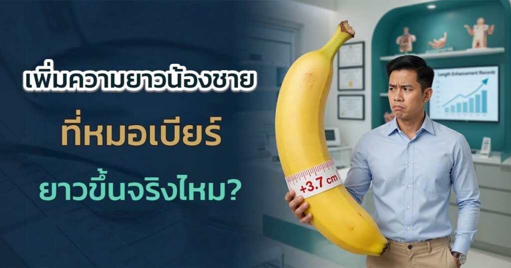 Beer Doctor - ETERNITY CLINIC นพ.สืบพงษ์ เอ่งฉ้วน เพิ่มความยาวน้องชาย