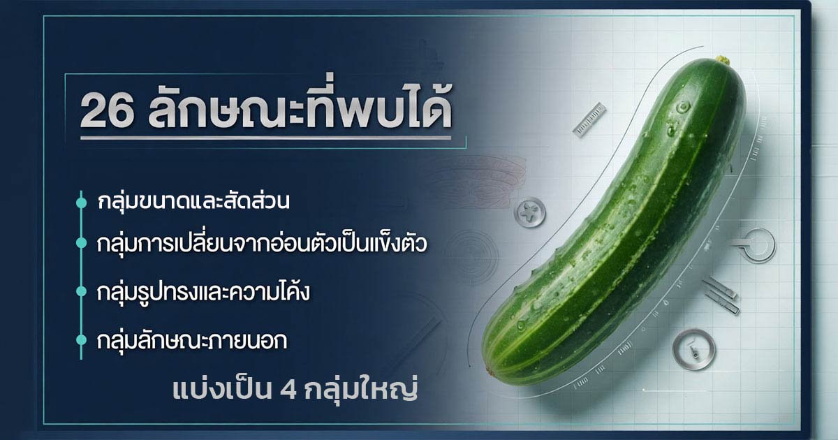 26 ลักษณะอวัยวะเพศชายที่พบได้ตามธรรมชาติ