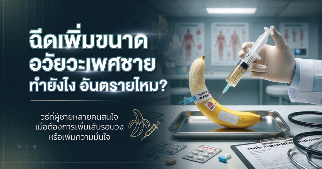 Injection to increase size - ETERNITY CLINIC นพ.สืบพงษ์ เอ่งฉ้วน ฉีดเพิ่มขนาด