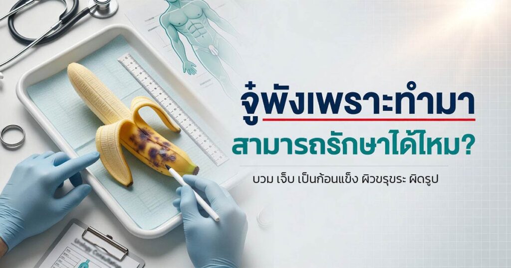My penis is broken - ETERNITY CLINIC นพ.สืบพงษ์ เอ่งฉ้วน จู๋พังเพราะทำมา