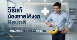 วิธีแก้ อวัยวะเพศโค้ง