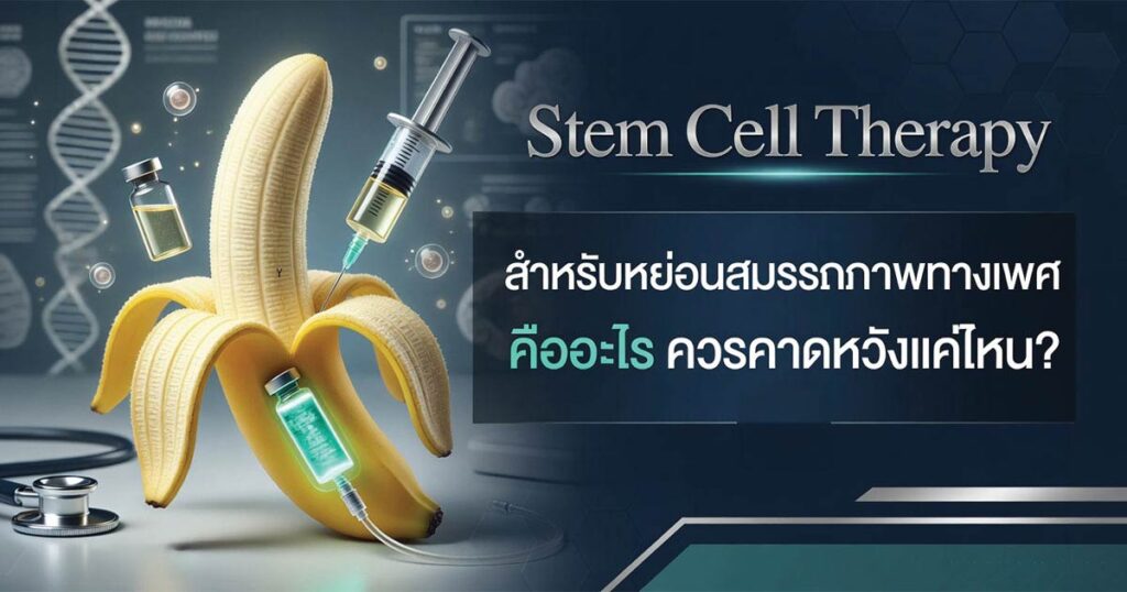 Stem Cell - ETERNITY CLINIC นพ.สืบพงษ์ เอ่งฉ้วน Stem Cell Therapy คือ