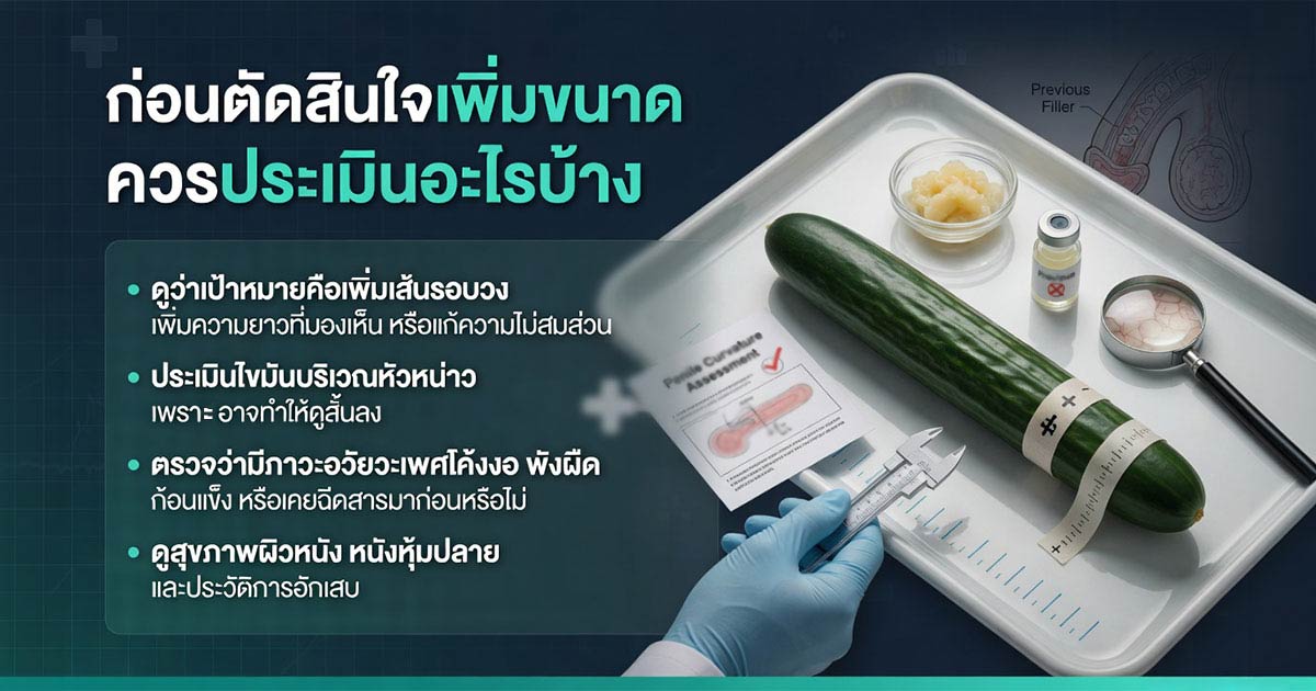 ก่อนตัดสินใจเพิ่มขนาดควรประเมินอะไรบ้าง