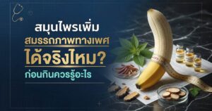 สมุนไพรเพิ่มสมรรถภาพทางเพศ