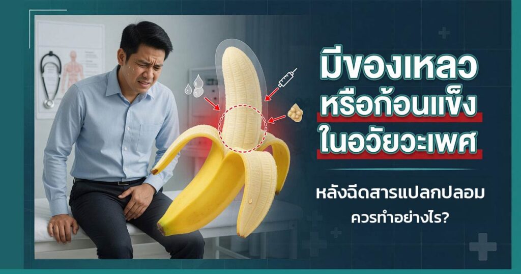 liquid - ETERNITY CLINIC นพ.สืบพงษ์ เอ่งฉ้วน ของเหลวหรือก้อนแข็งในอวัยวะเพศ