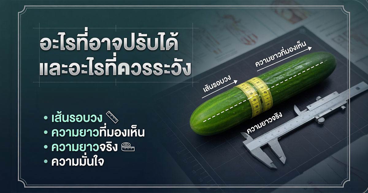 สิ่งที่ควรระวังก่อนเพิ่มขนาดอวัยวะเพศชาย