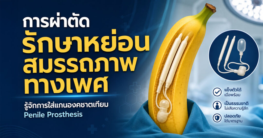 Penile-Prosthesis - ETERNITY CLINIC นพ.สืบพงษ์ เอ่งฉ้วน การผ่าตัดรักษาหย่อนสมรรถภาพทางเพศ
