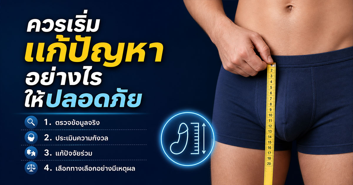 ควรเริ่มแก้ปัญหาอย่างไรให้ปลอดภัย